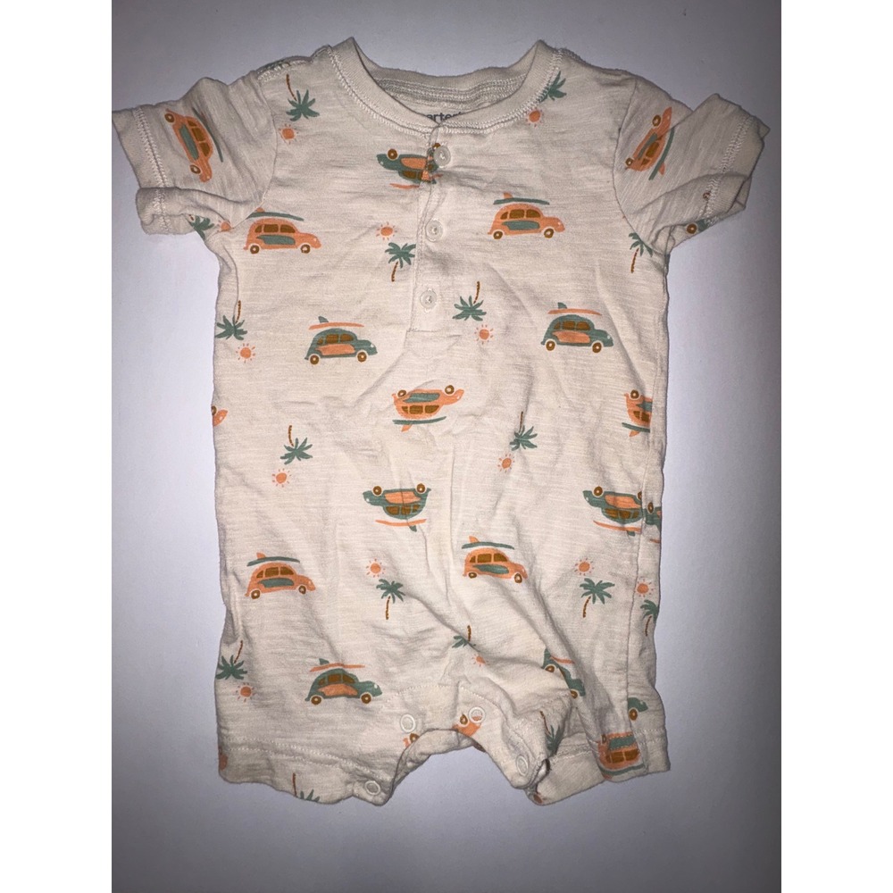 Baby‎ Boys Bodysuit Bundle of 10!! 12 Months Carter's Garanimals Cute Fun Prints - Picture 2 of 7